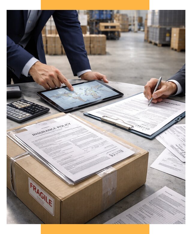 Страхование международных грузов от 3642 р. | СетСервис-Кмр