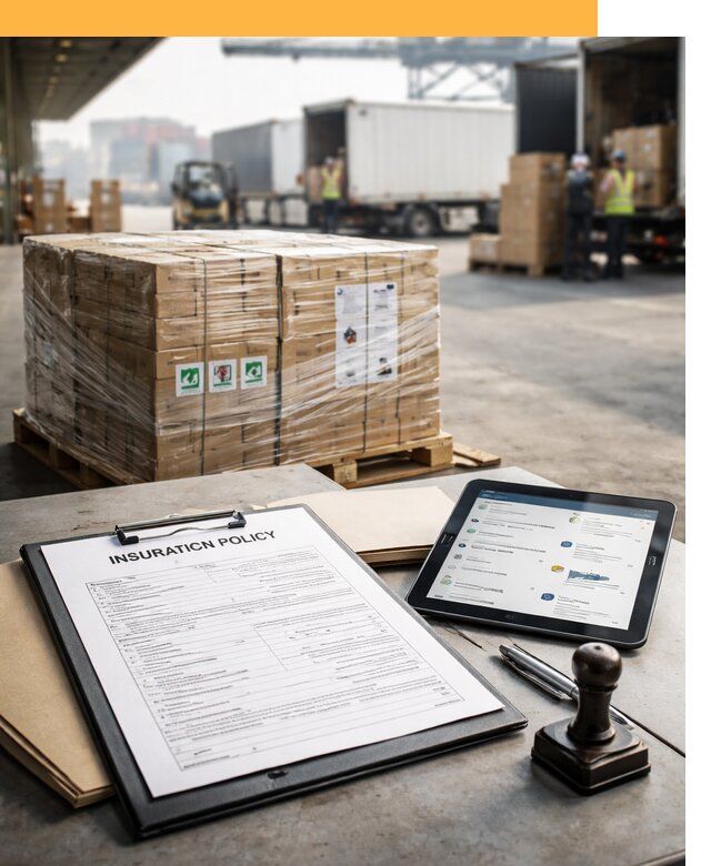 Страхование международных грузов от 3642 руб, полная защита