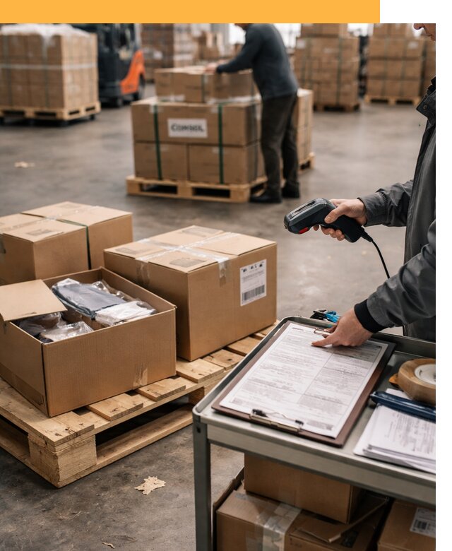 Сборные грузы из Китая: доставка, склад и таможня от 18731