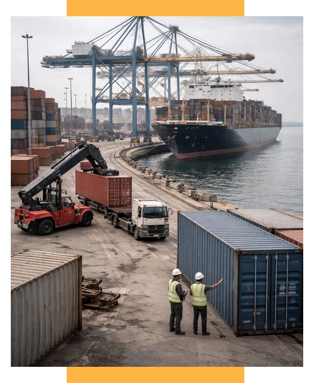 Морские перевозки из Европы от 62436 р. за контейнер | СетСервис-Кмр