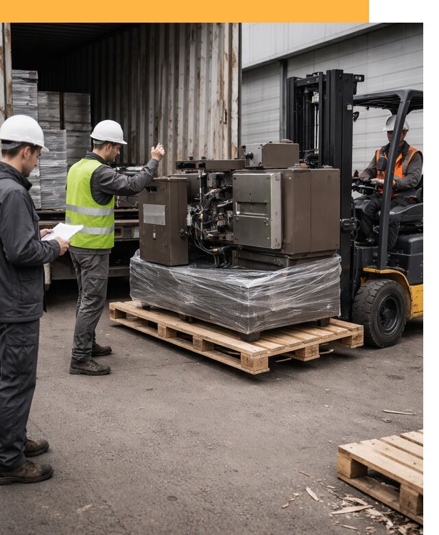 Доставка промышленного оборудования из Европы от 46827