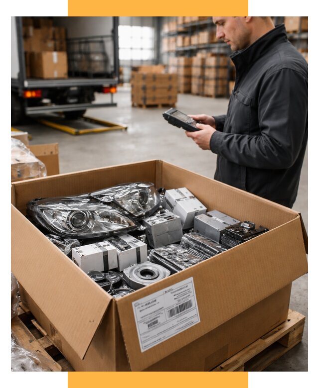 Доставка автозапчастей из Европы под ключ от 13008 р. | СетСервис-Кмр