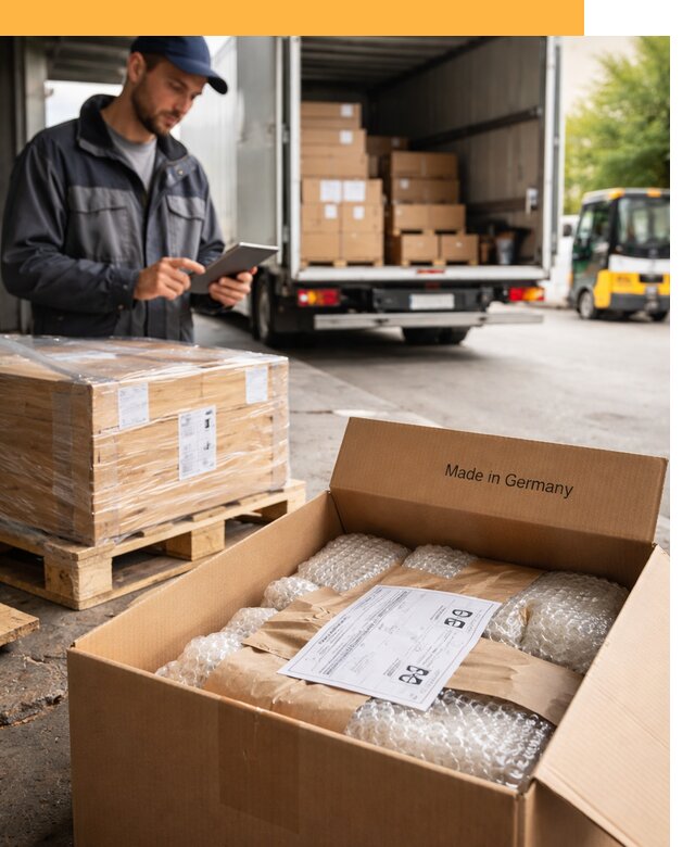 Доставка грузов из Германии от 46827 руб с таможенным оформлением