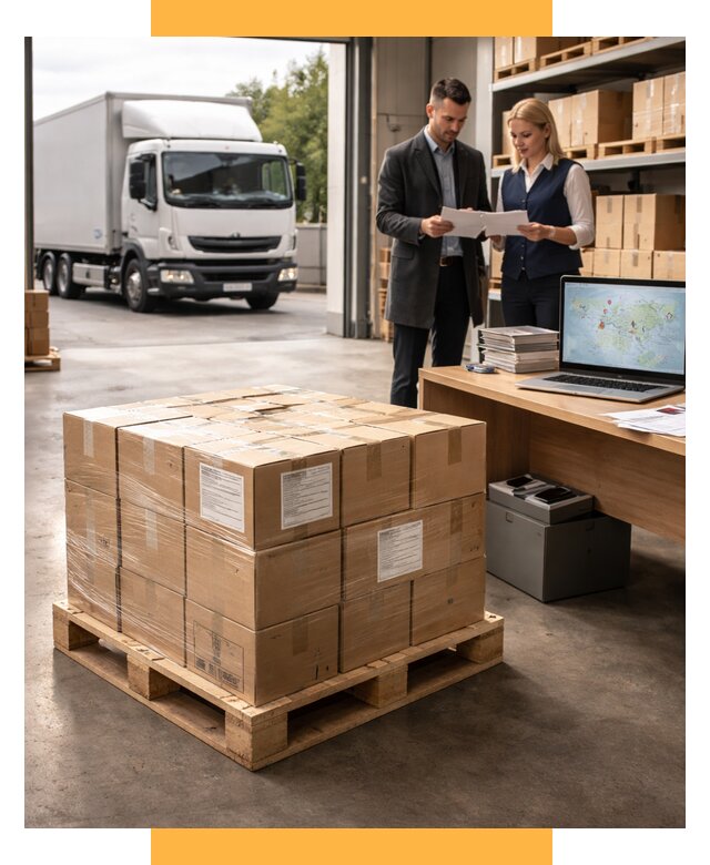 Доставка грузов в Европу от 7805 р. — логистика СетСервис-Кмр