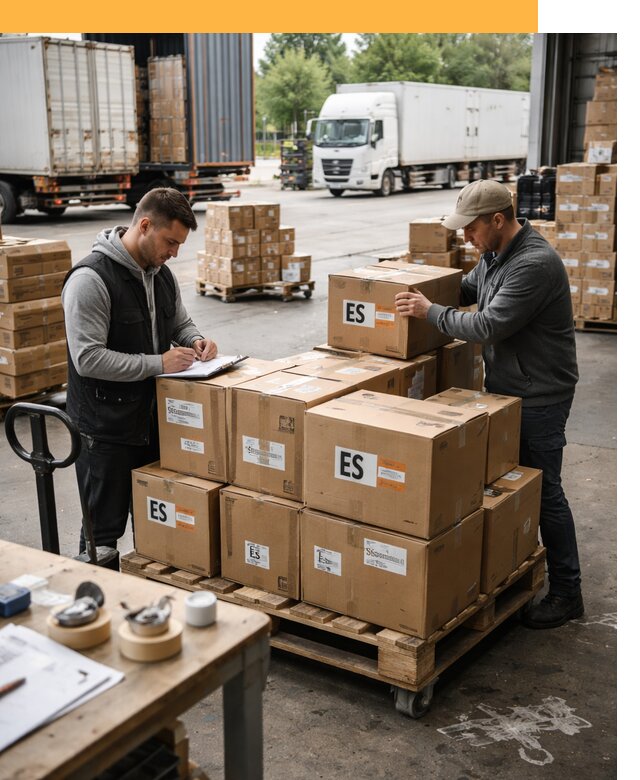 Доставка грузов в Испанию автотранспортом от 36421 руб