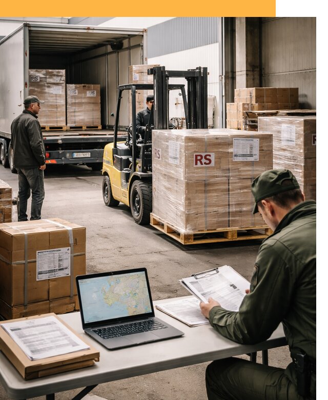 Доставка грузов в Сербию от 46827 руб, международные перевозки