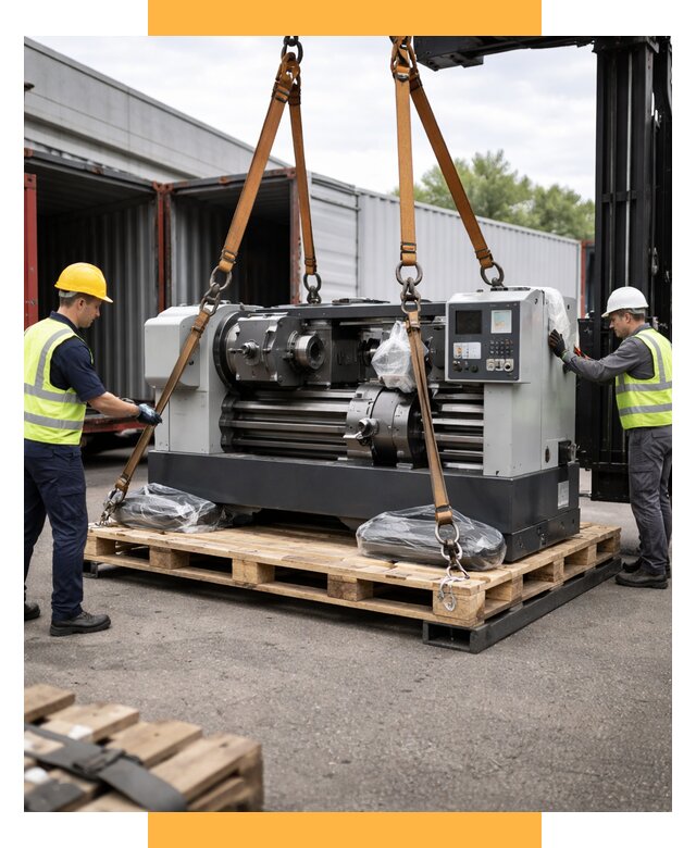 Перевозка станков и таможня от 62436 р. | СетСервис-Кмр логистика