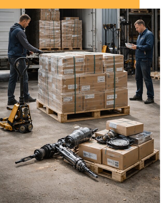 Международная перевозка автозапчастей по миру от 4683 руб