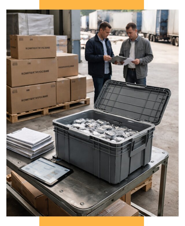 Перевозка комплектующих из Китая от 6764 р. | СетСервис-Кмр