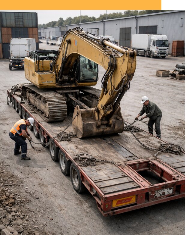 Перевозка спецтехники по России и миру от 46827 руб