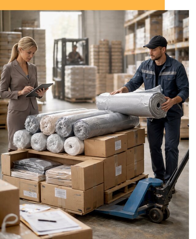 Перевозка текстиля по миру от 15609 руб. с таможней и страхованием