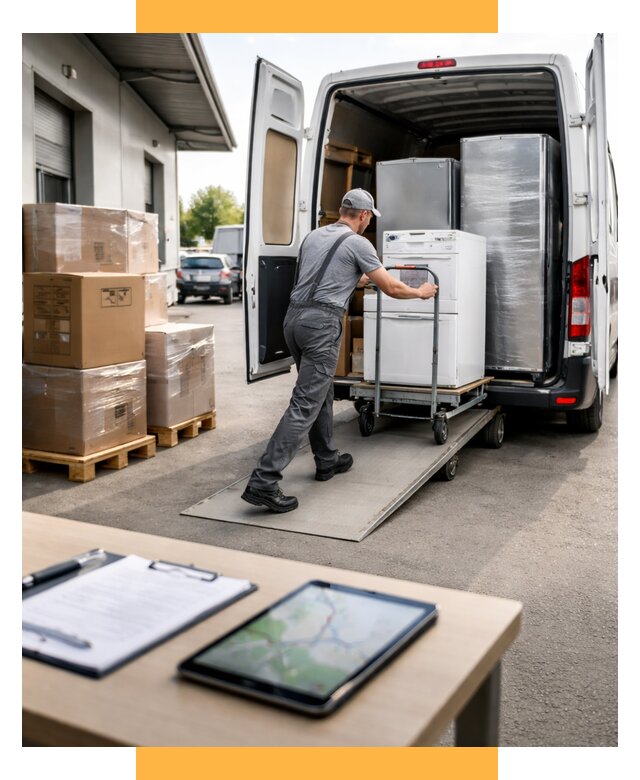 Перевозка бытовой техники от 6764 р. - логистика СетСервис-Кмр