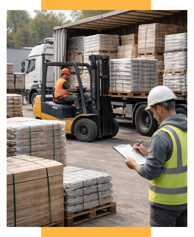 Перевозка строительных материалов от 5723 р. | СетСервис-Кмр