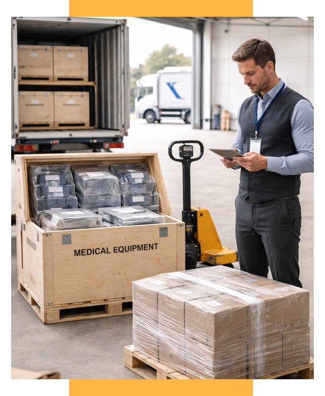 Перевозка медицинского оборудования от 15609 р. в СетСервис-Кмр