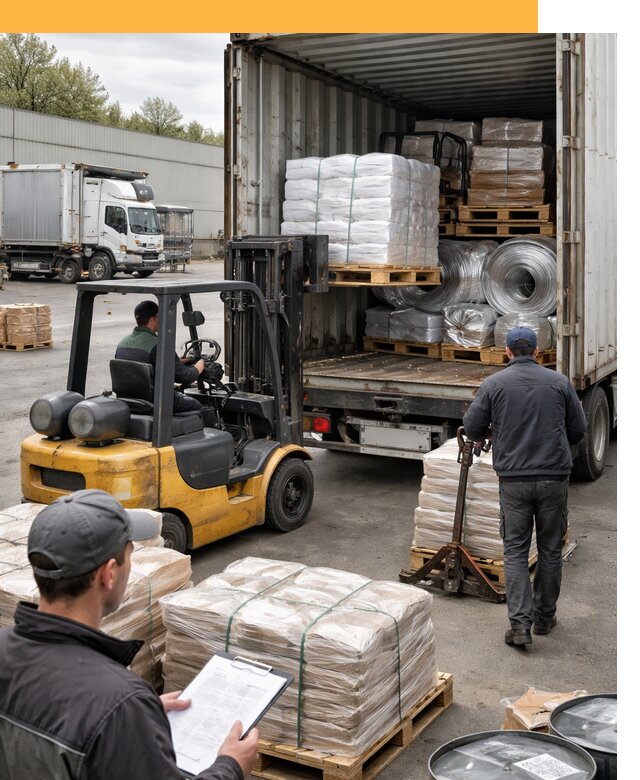 Международная перевозка сырья для производства от 6764 руб