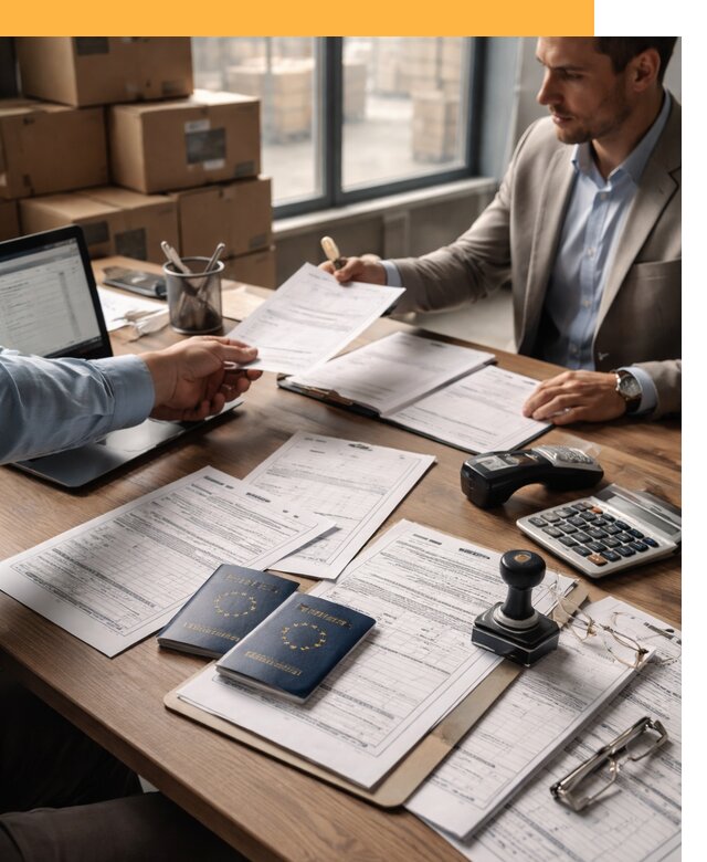 Таможенное оформление грузов из Европы от 8845 руб