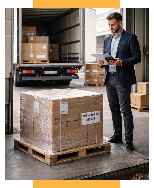 Временный вывоз товаров под ключ от 8325 р. | СетСервис-Кмр