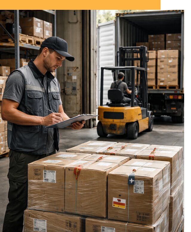 Реэкспорт товаров с таможенным оформлением и доставкой от 12487