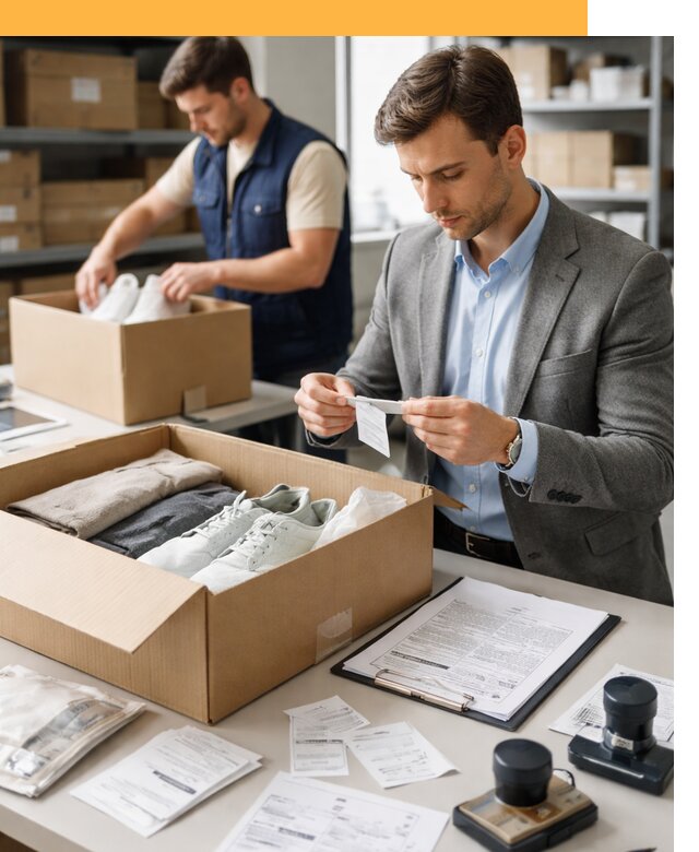 Таможенное оформление одежды и обуви по выгодной цене от 6764 руб