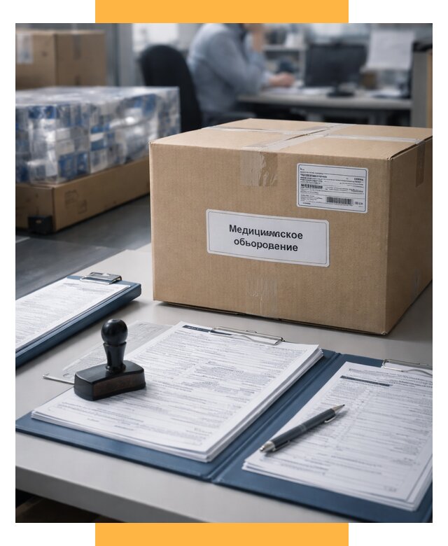 Таможенное оформление медоборудования от 12487 р. | СетСервис-Кмр