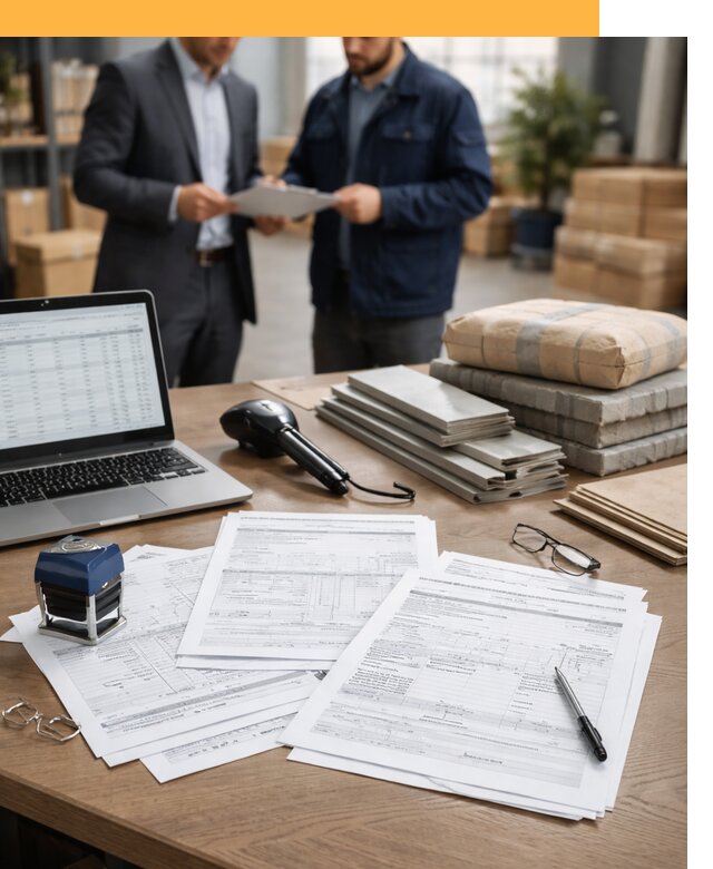 Таможенное оформление строительных материалов от 8845 руб.